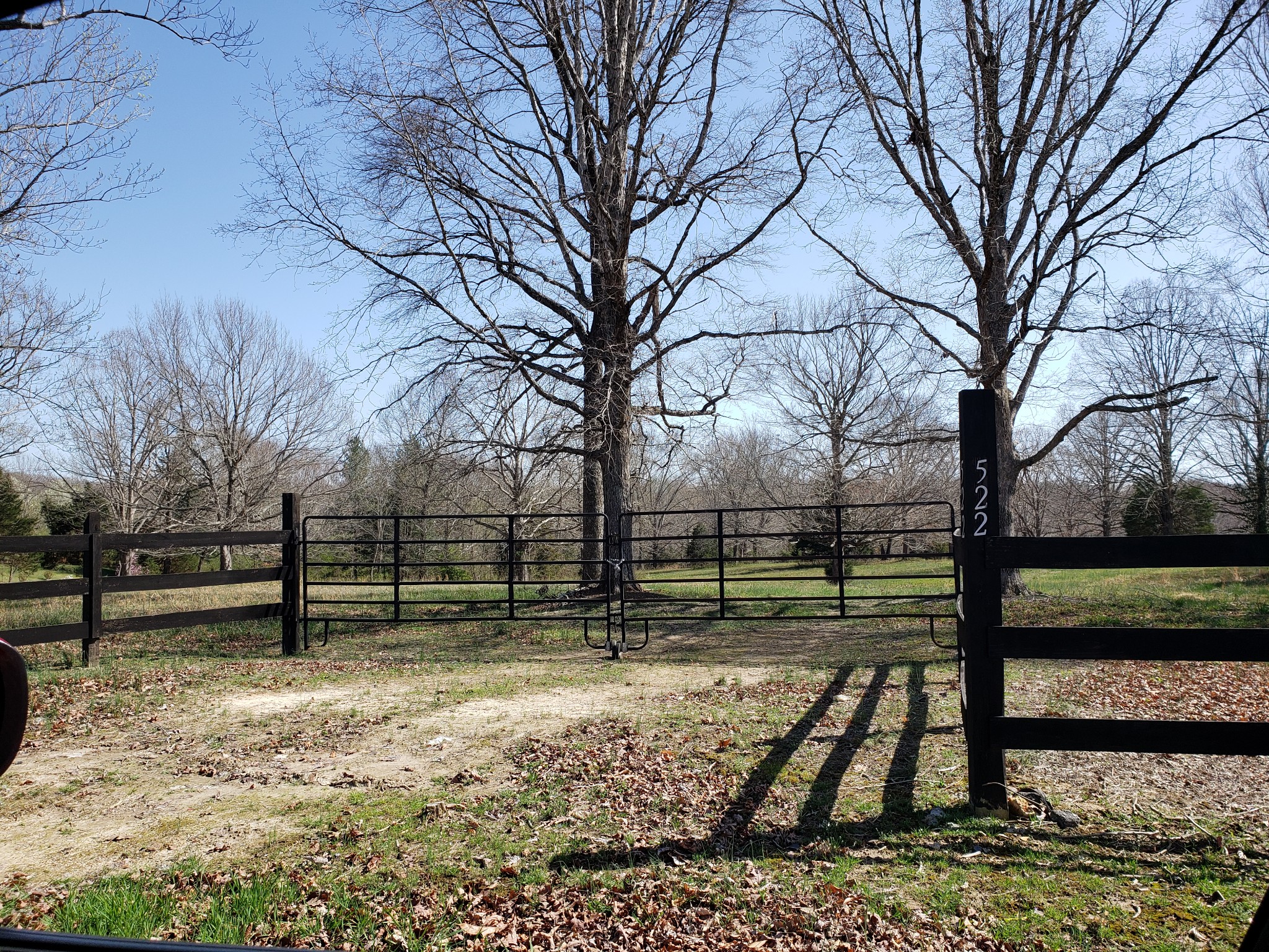 522 Murrell Road Dickson, TN 37055 - Photo 4 of 8 a view of a yard with wooden fence