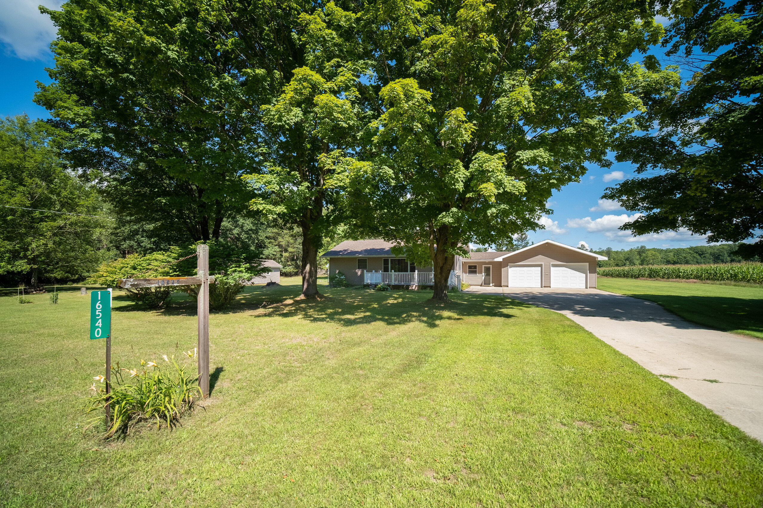 16540 Brewer Road Brethren, MI 49619 - Photo 8 of 91 View from Road