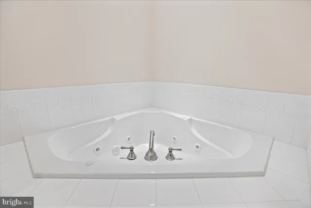 a close up of a bathtub