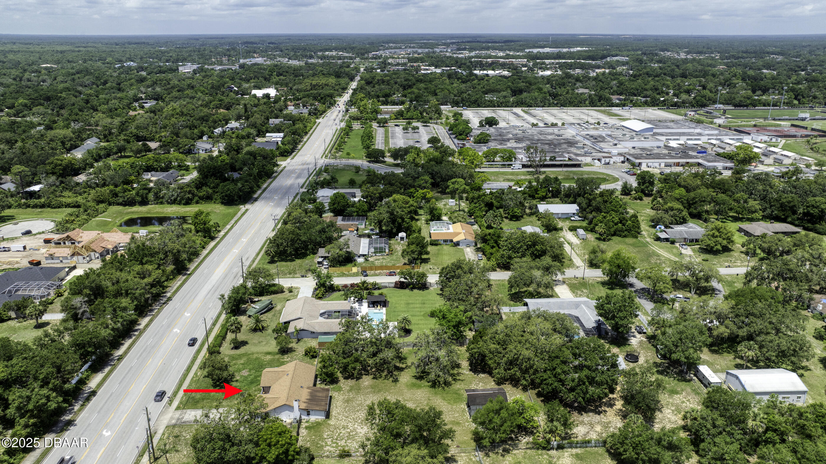 747 Taylor Road Port Orange, FL 32127 - Photo 46 of 46 Drone_747TaylorRd-8_arrow