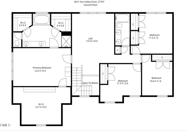 $600,000 | 4411 Sun Valley Drive, Durham, NC 27707