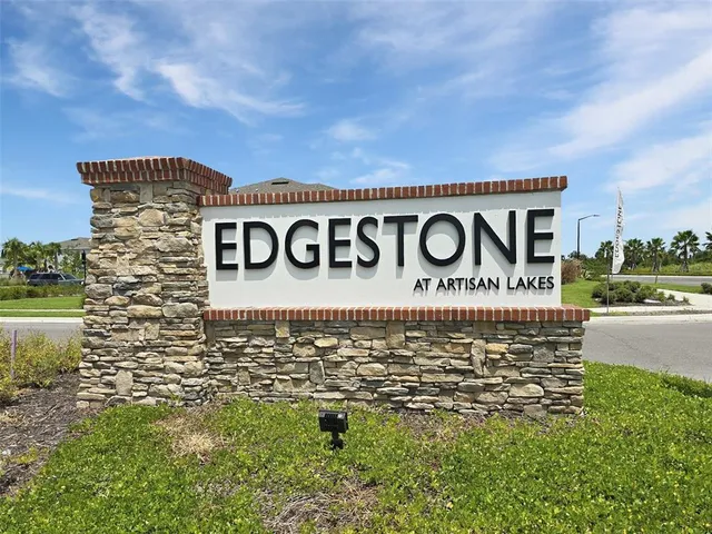 a view of a sign board