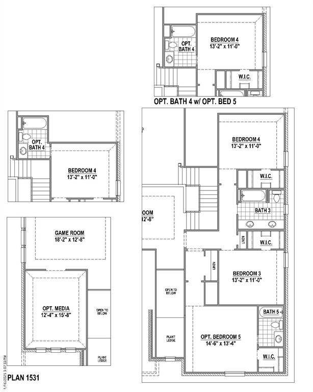 2137 Ten Mile Crk Road Celina, TX 75009 - Photo 5 of 5 Floor plan options