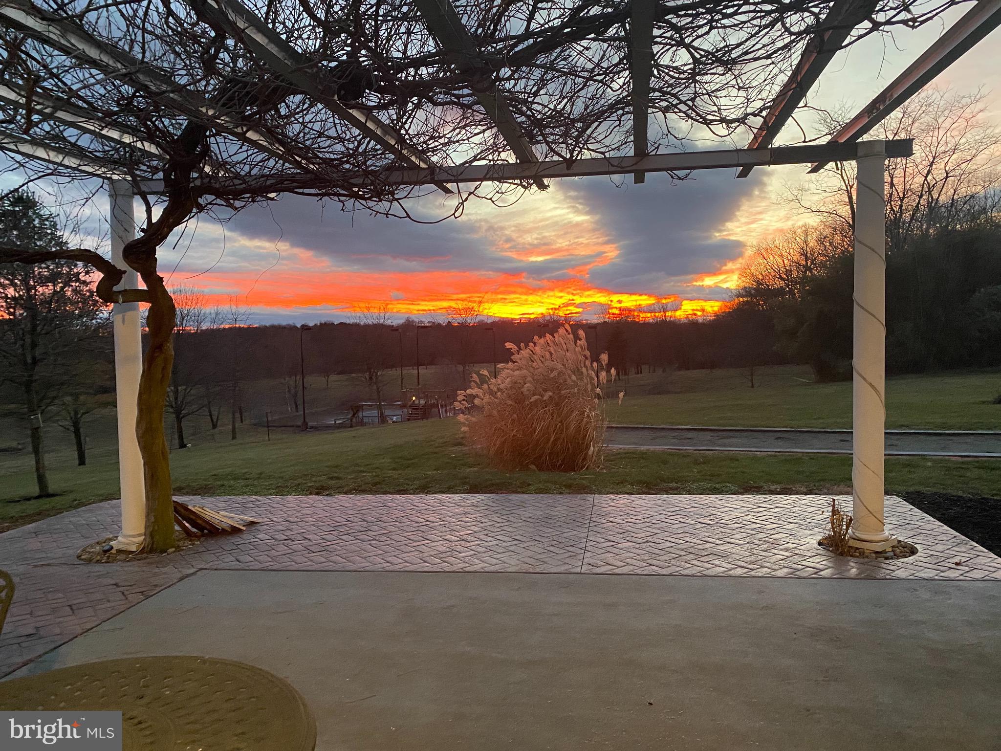 316 Sample Bridge Road Mechanicsburg, PA 17050 - Photo 6 of 102 Gorgeous Sunset from Pergola