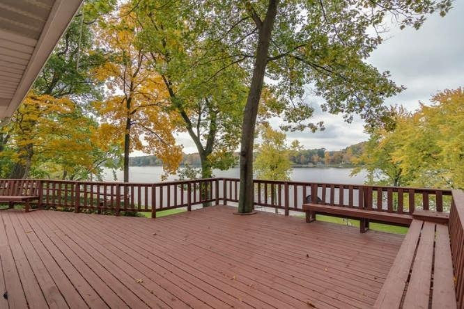 10142 Corey Drive Three Rivers, MI 49093 - Photo 15 of 41 Large LakeSide Deck