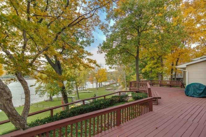 10142 Corey Drive Three Rivers, MI 49093 - Photo 31 of 41 Large Lakeview Deck