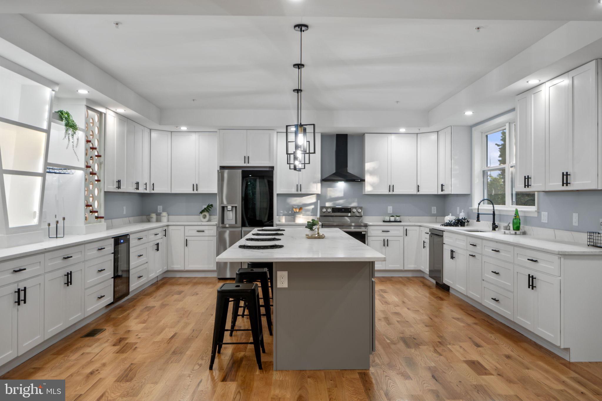 1611 Dayton Road Hyattsville, MD 20783 - Photo 15 of 54 Modern kitchen with sleek design and elegance.