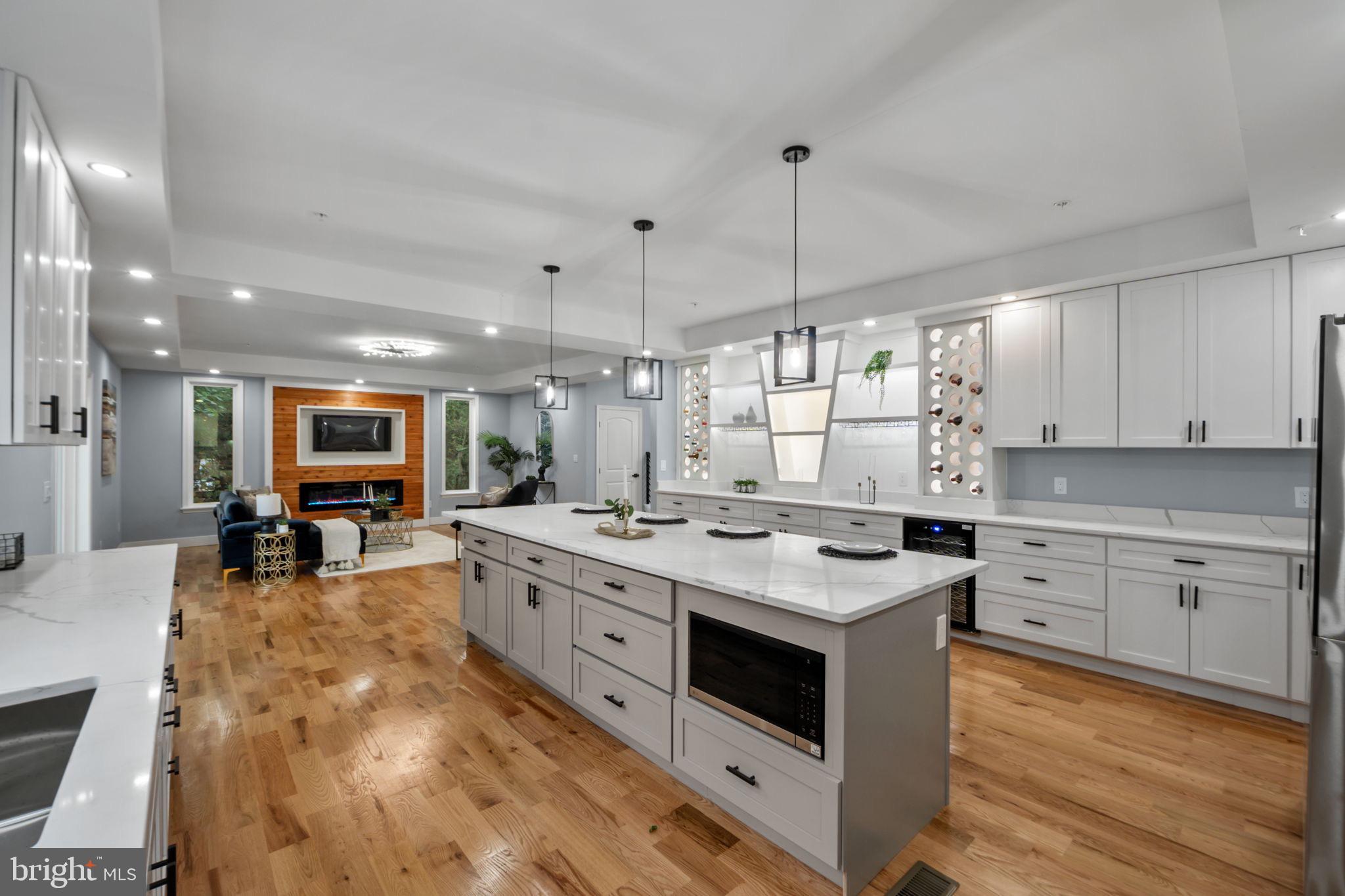 1611 Dayton Road Hyattsville, MD 20783 - Photo 16 of 54 Modern kitchen with elegant finishes.