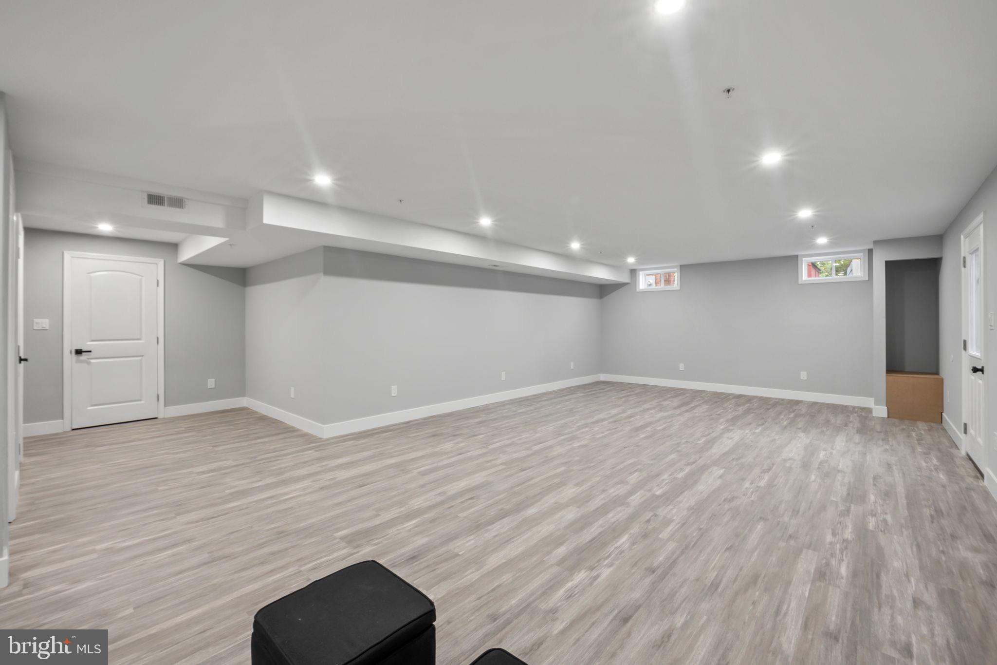 1611 Dayton Road Hyattsville, MD 20783 - Photo 46 of 54 Spacious, versatile basement with modern appeal.