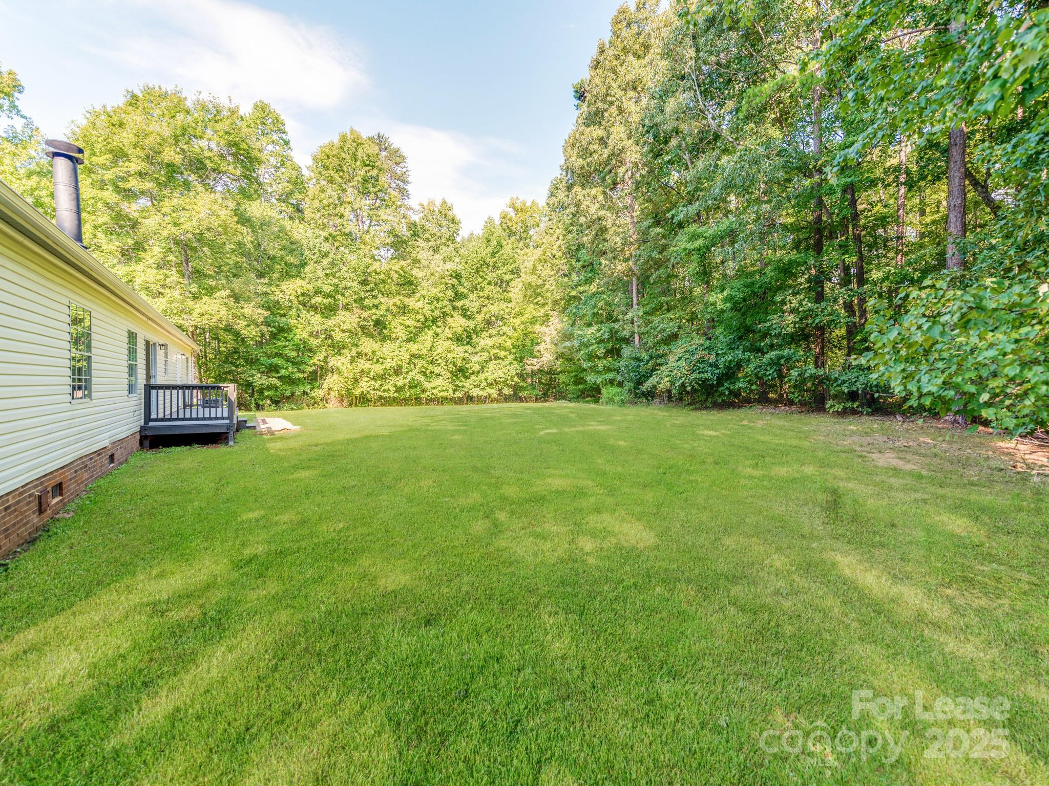 1219 Foxlaire Drive Denver, NC 28037 - Photo 27 of 30 a backyard of a house with lots of green space