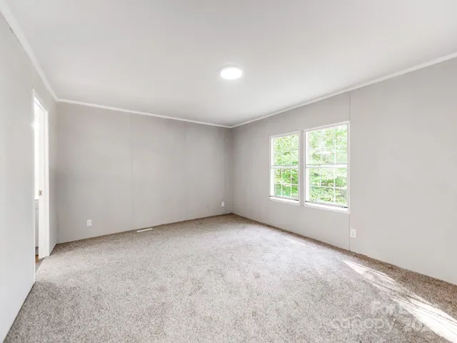 a view of empty room