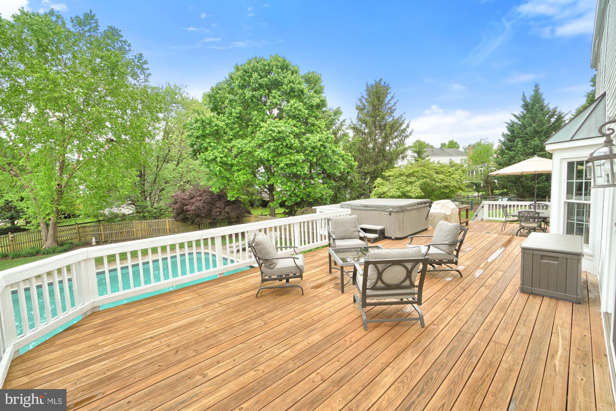 17247 Spates Hill Road Poolesville, MD 20837 - Photo 14 of 90 Deck has been rebuilt and it's beautiful!