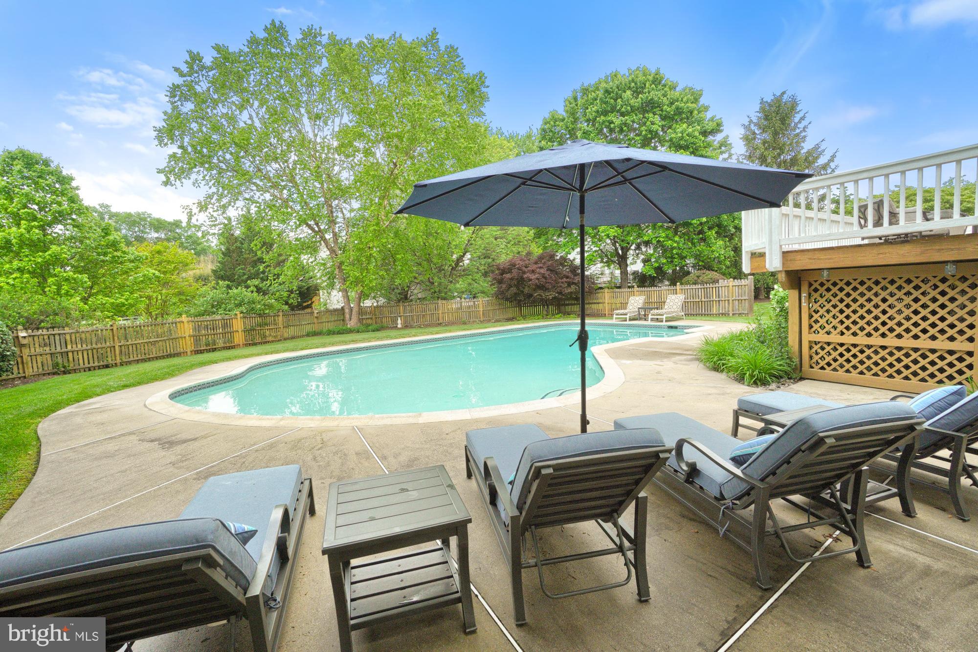 17247 Spates Hill Road Poolesville, MD 20837 - Photo 16 of 90 Plenty of pool deck space for entertaining