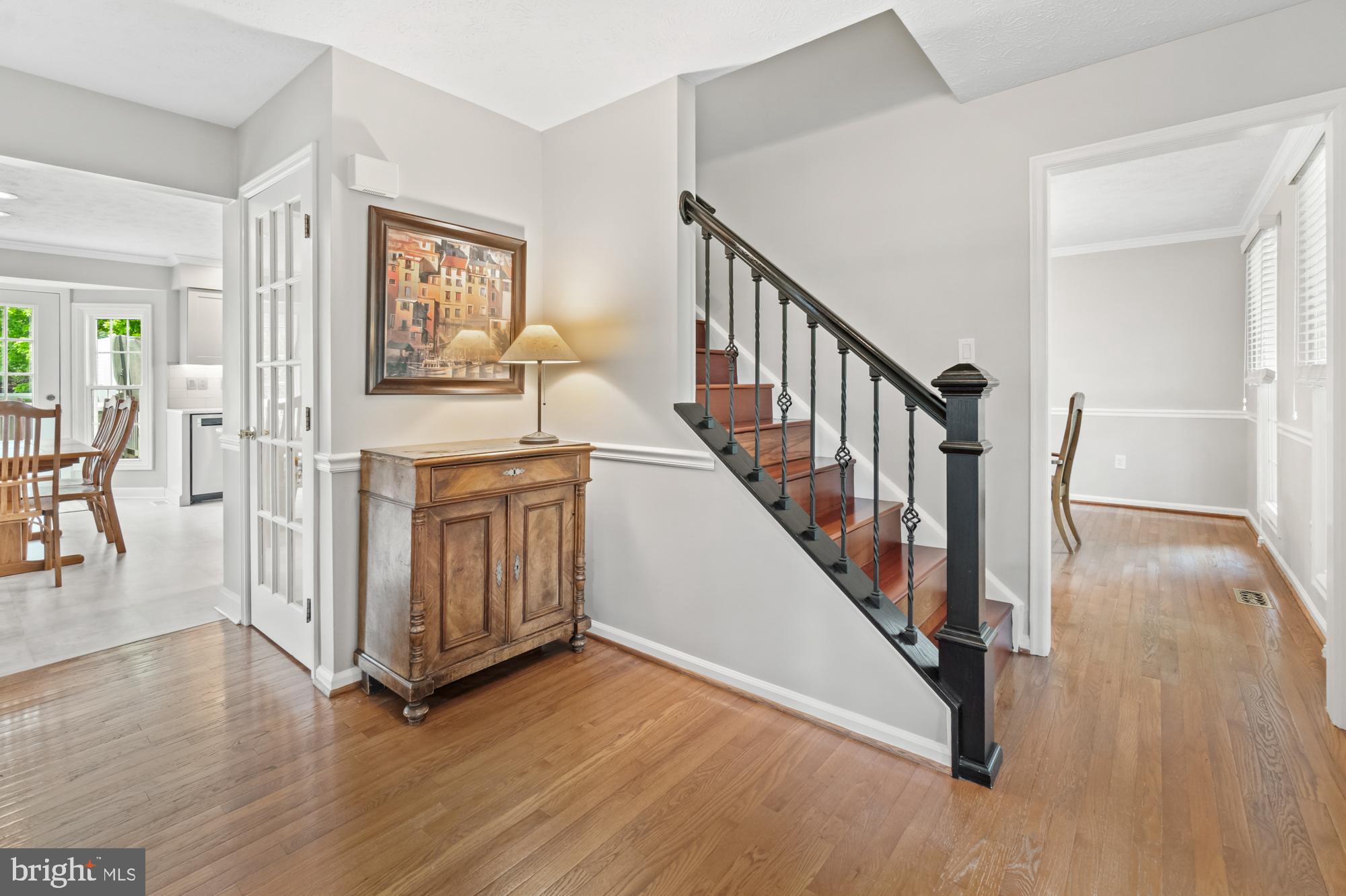 17247 Spates Hill Road Poolesville, MD 20837 - Photo 22 of 90 Hardwood floors start in the foyer!