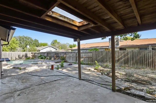 a view of outdoor space with porch