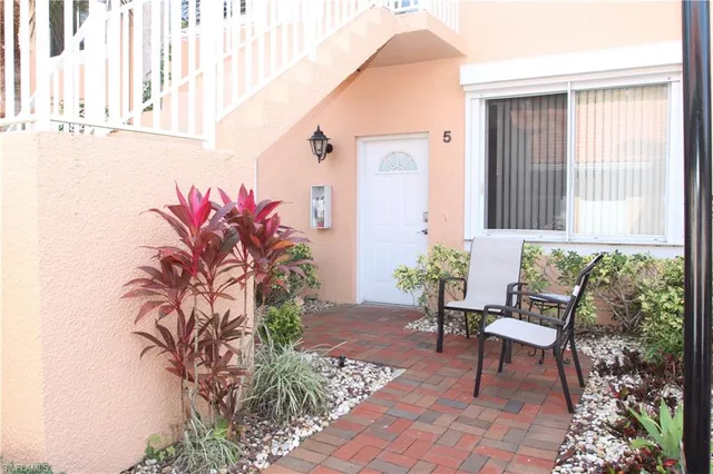 a view of front door