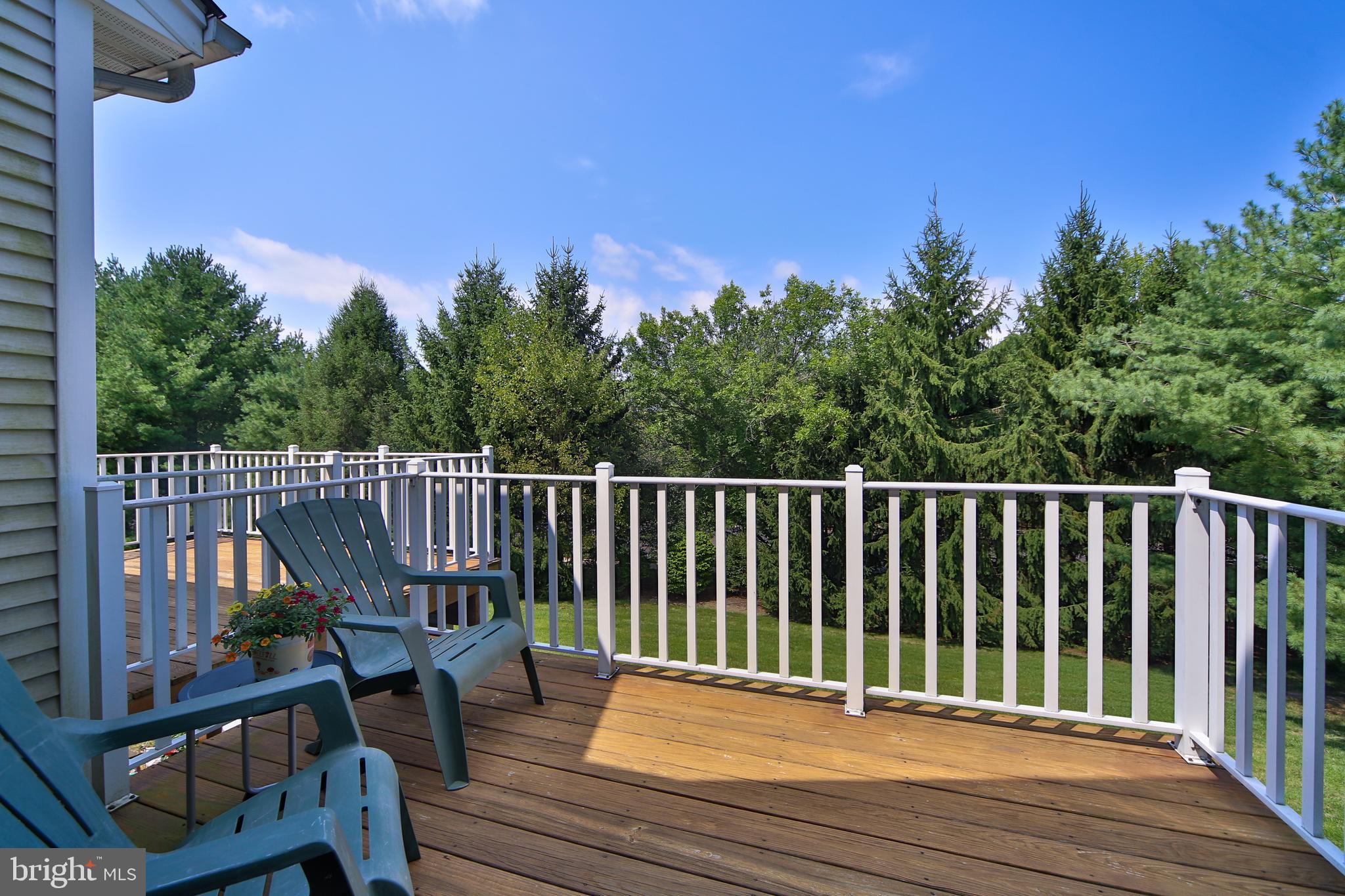 148 Coburn Road Pennington, NJ 08534 - Photo 6 of 11 Balcony off the Master bedroom