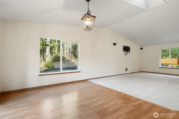 a view of an empty room with window