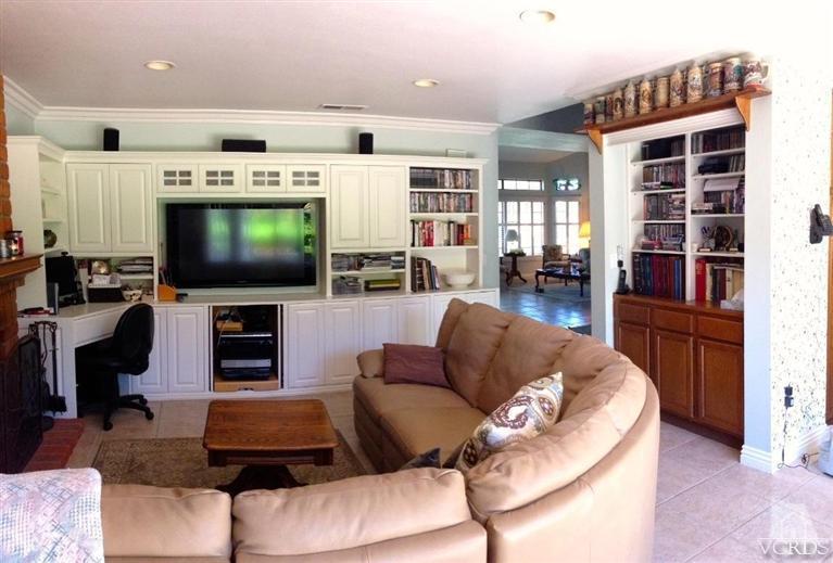 4368 Laurelhurst Road Moorpark, CA 93021 - Photo 7 of 28 a living room with furniture and a flat screen tv