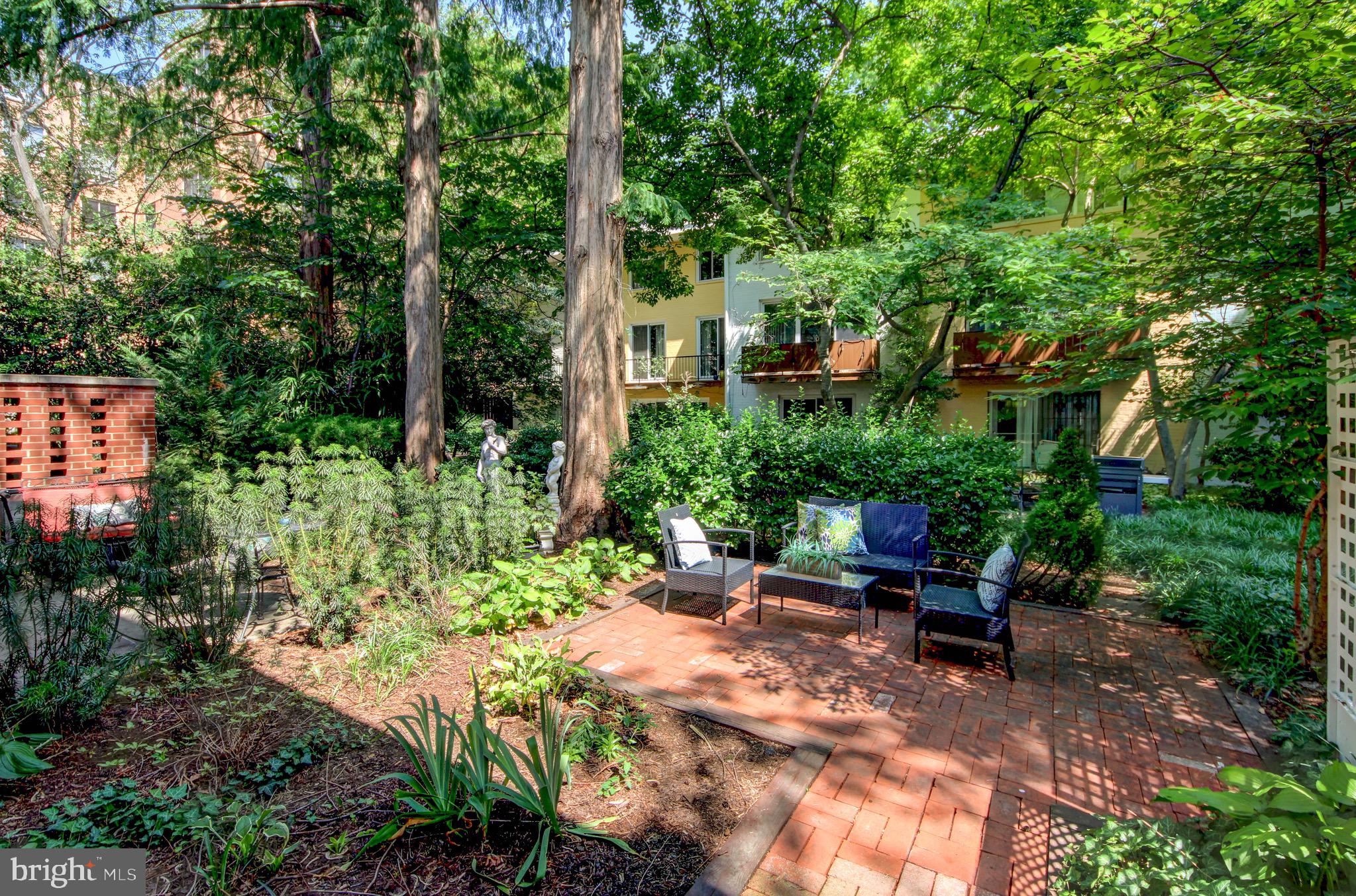 729 3rd Street Southwest Washington, DC 20024 - Photo 20 of 33 Unwind under the trees on your backyard patio
