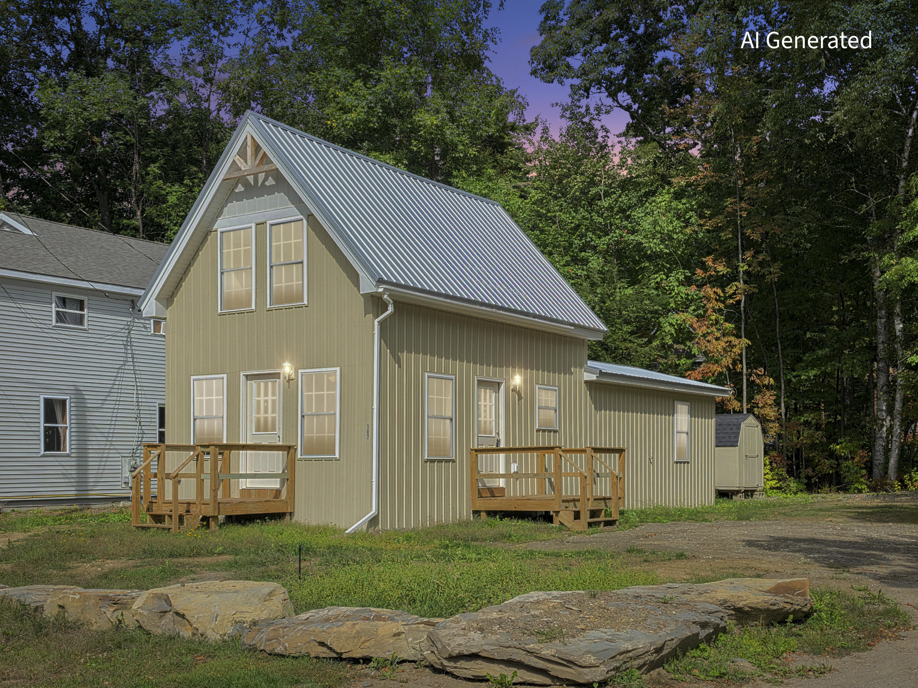 107 Windemere Lane Unity, ME 04988 - Photo 32 of 34 Twilight