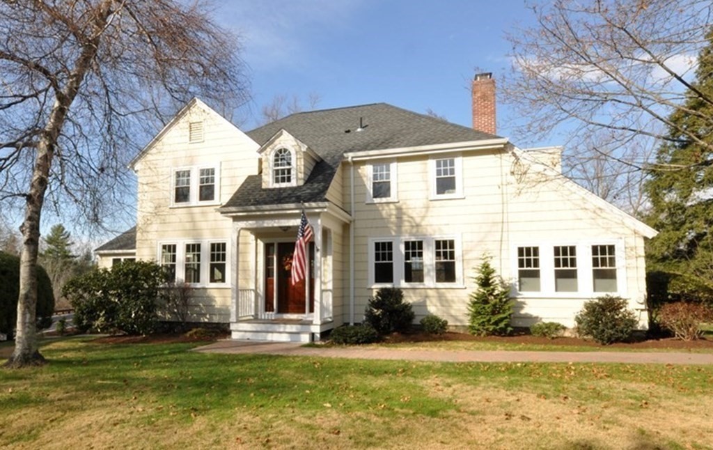 212 Hawthorne Lane Concord, MA 01742 - Photo 38 of 41 a front view of a house with a yard