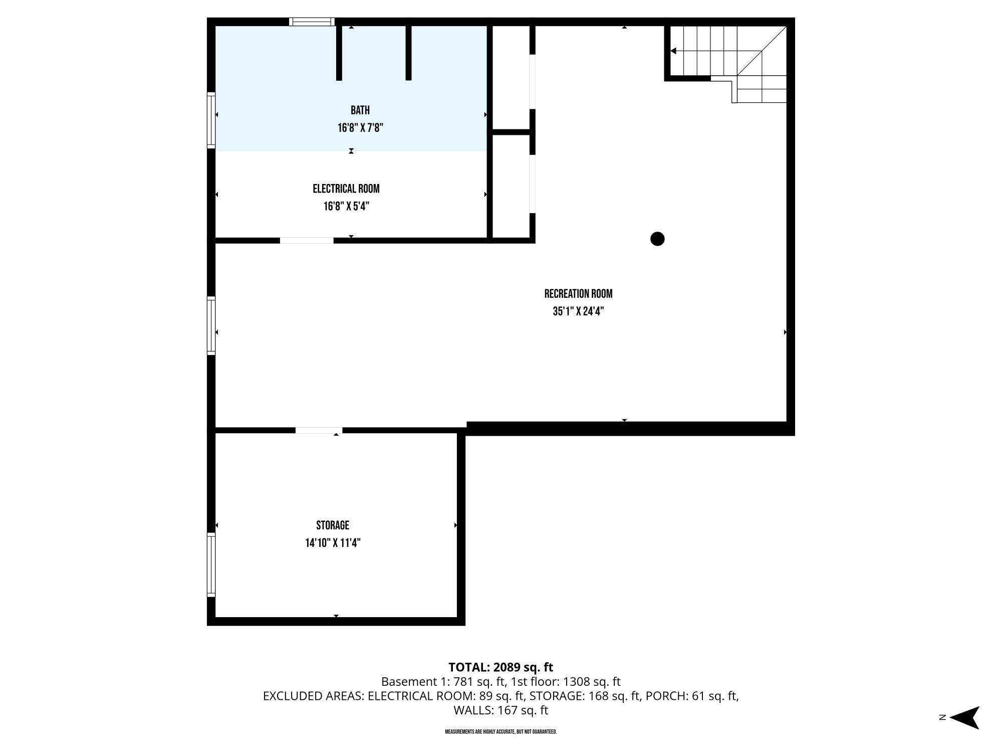 1433 North 23rd Street Manitowoc, WI 54220 - Photo 26 of 27 Lower level