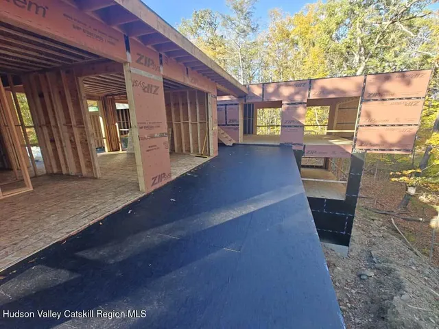 a view of a door of the house