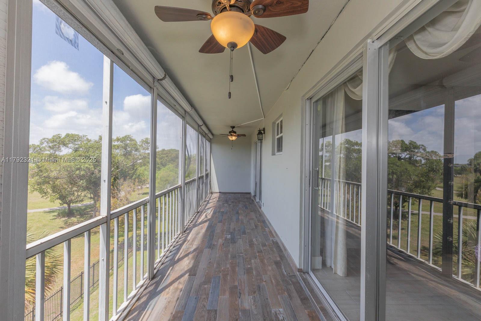 950 Hillcrest Drive, Unit 414 Hollywood, FL 33021 - Photo 16 of 51 a view of a balcony