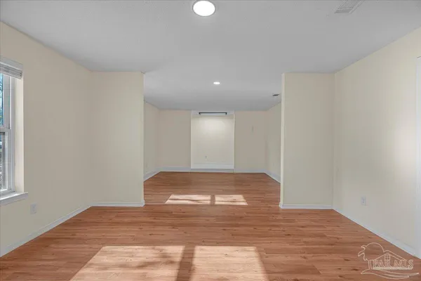 a view of empty room