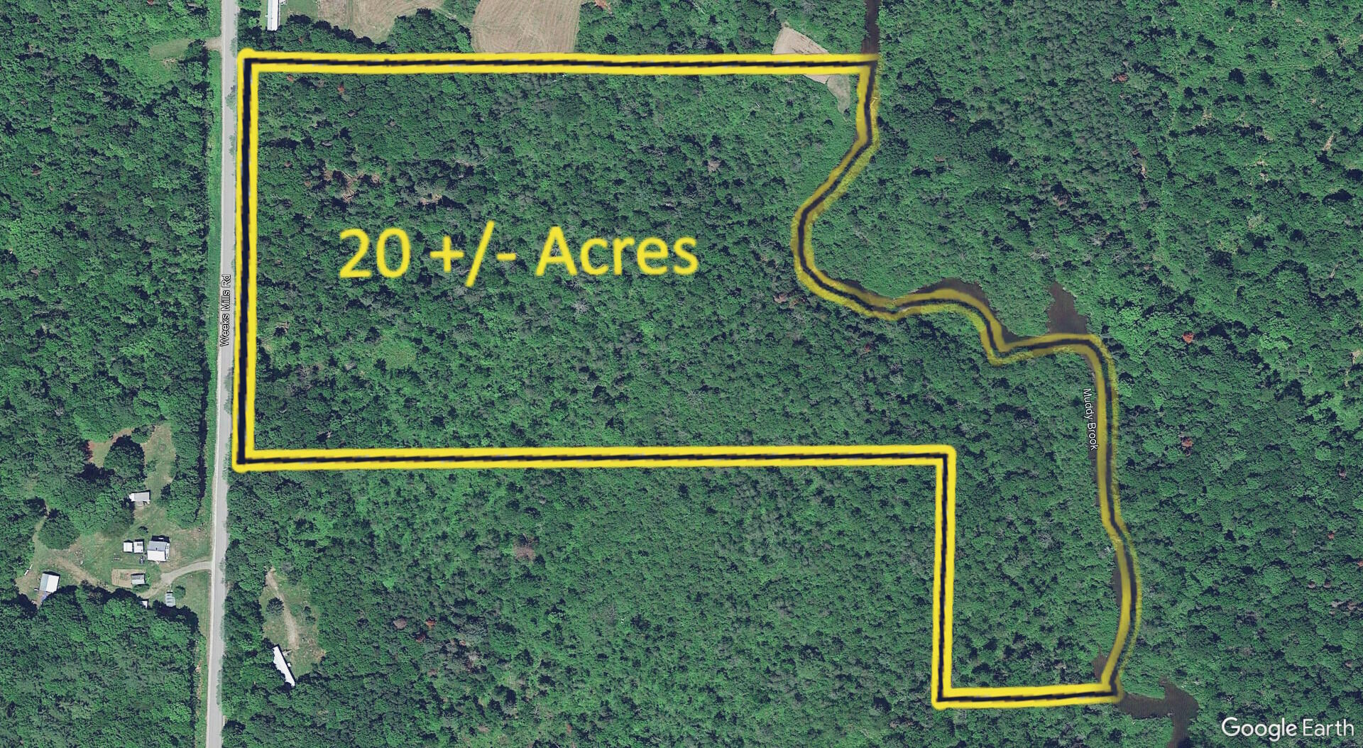 Lot 21 Weeks Mills Road New Sharon, ME 04955 - Photo 21 of 22 Aerial 5 summer 2018