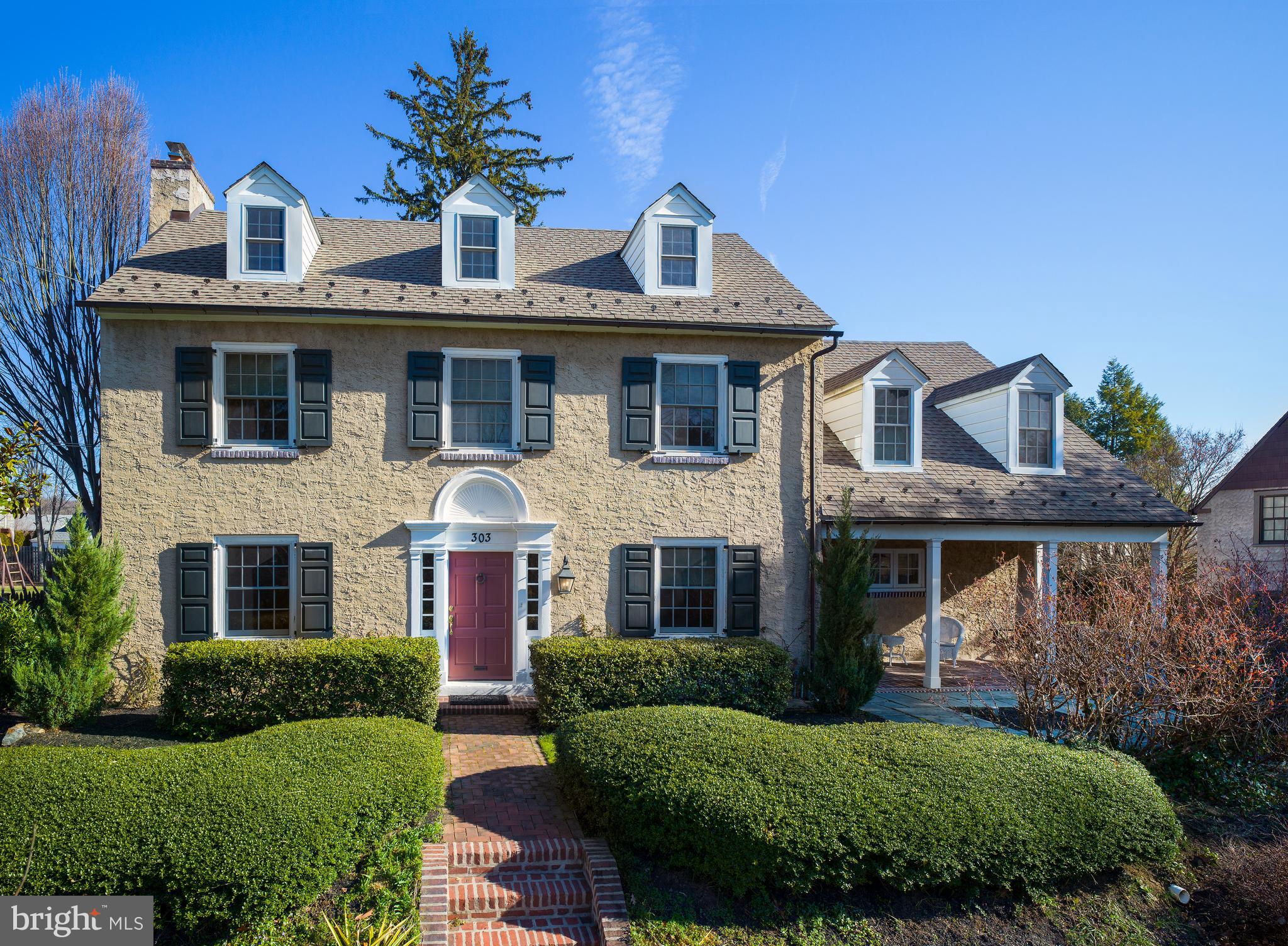 Impressive front elevation