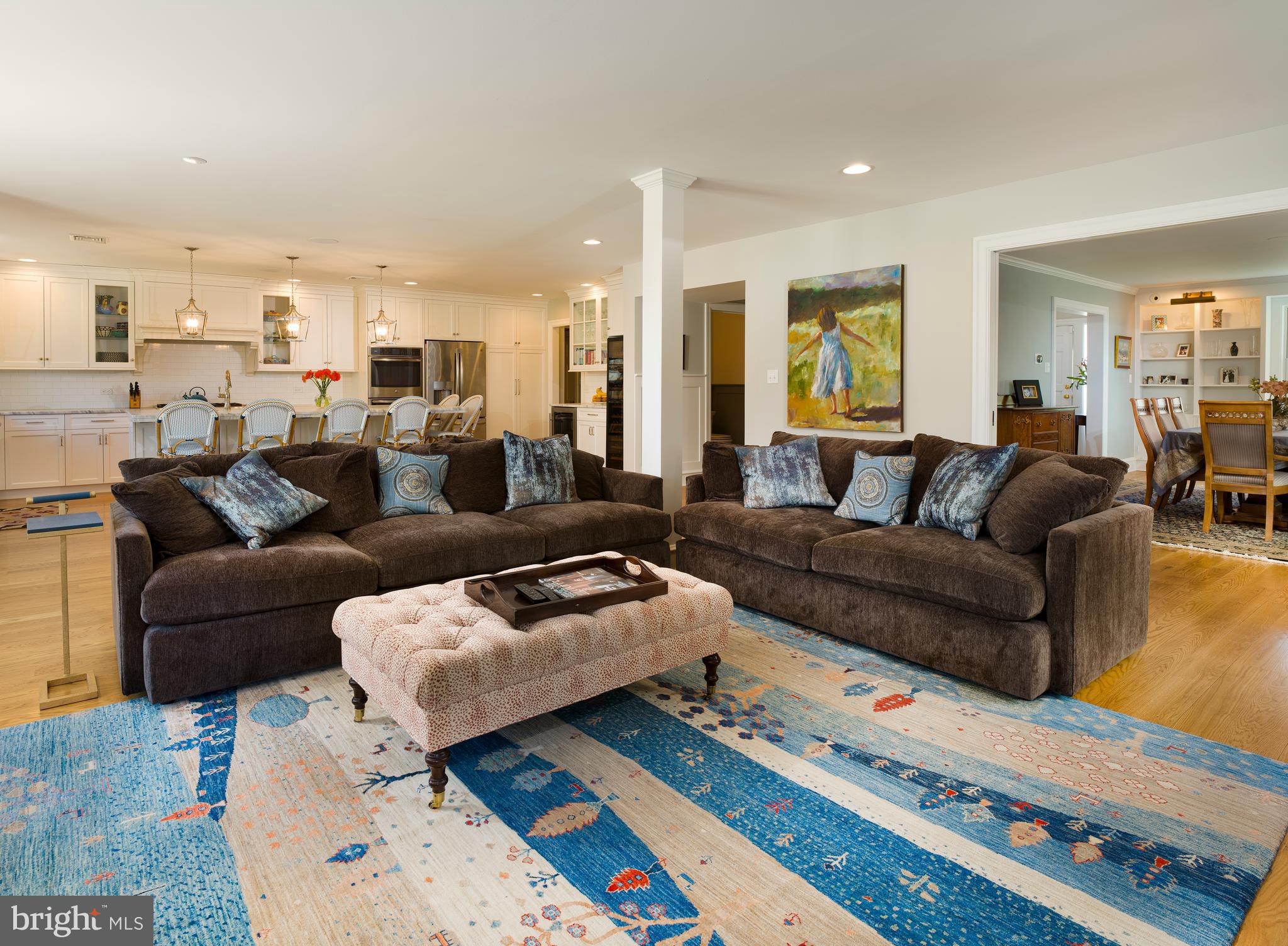 303 West Avenue Wayne, PA 19087 - Photo 18 of 38 Family room, kitchen, dining room view