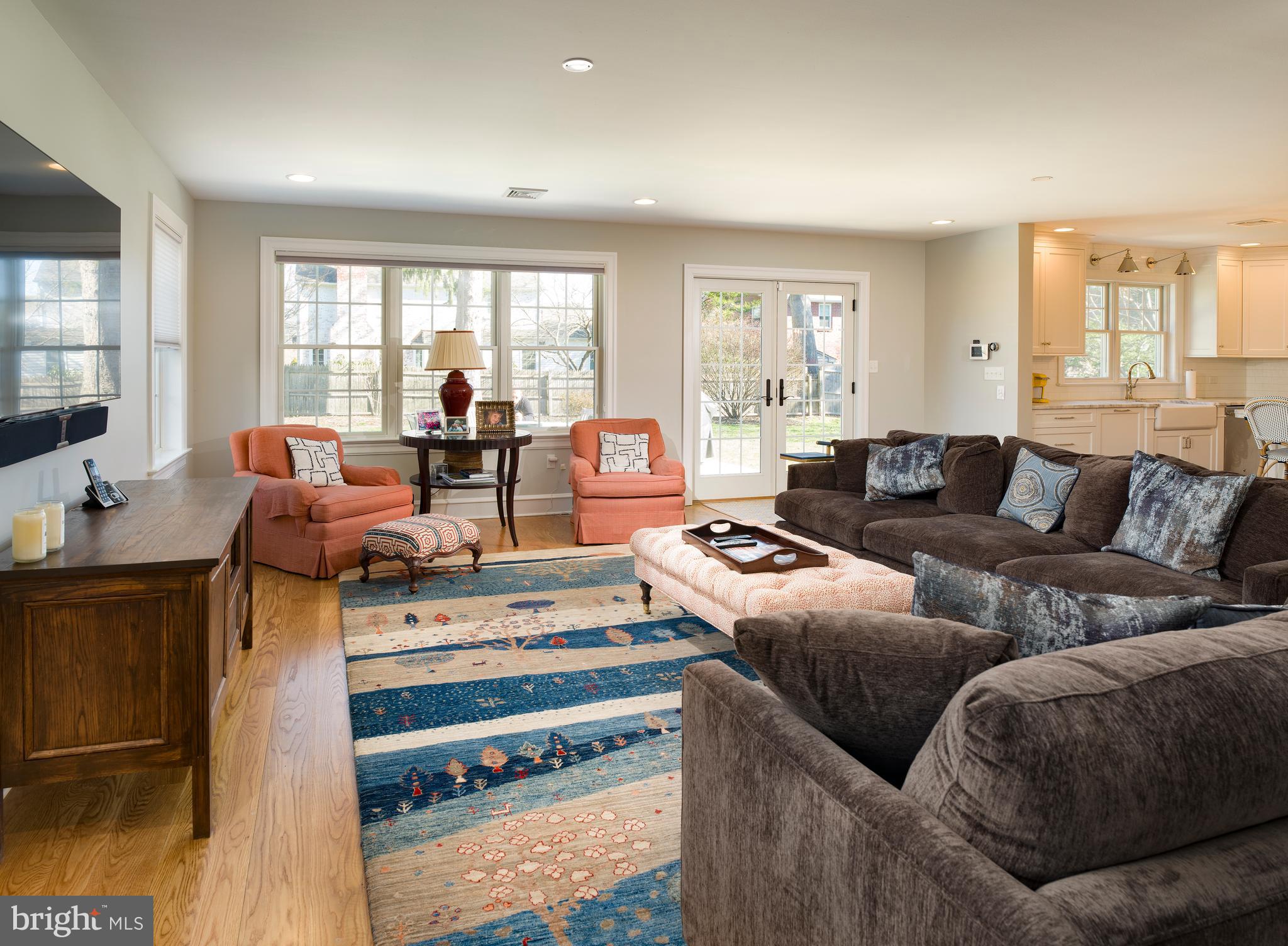 303 West Avenue Wayne, PA 19087 - Photo 19 of 38 Sunny family room windows and patio doors
