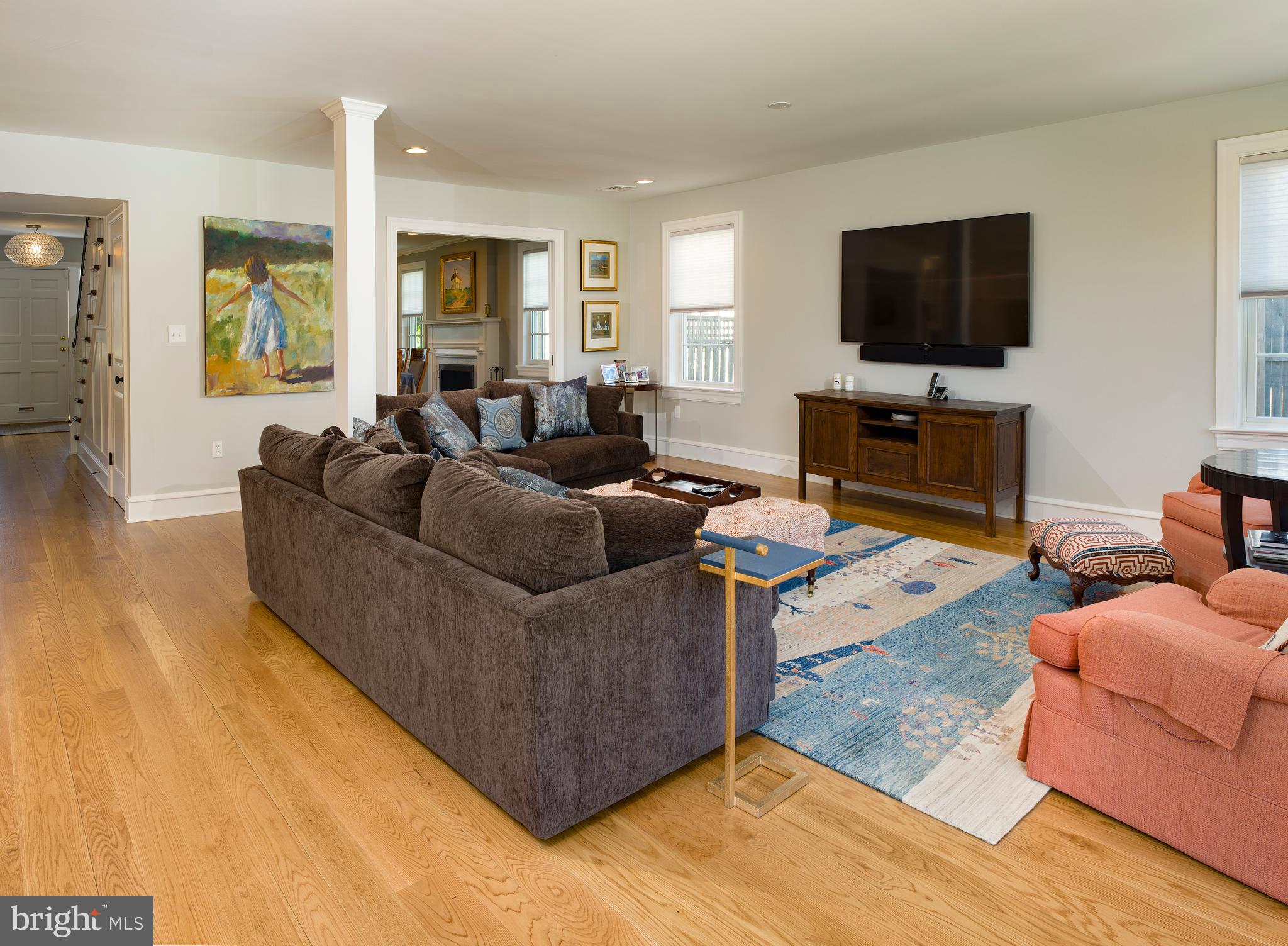 303 West Avenue Wayne, PA 19087 - Photo 20 of 38 Family room with wall-mounted TV