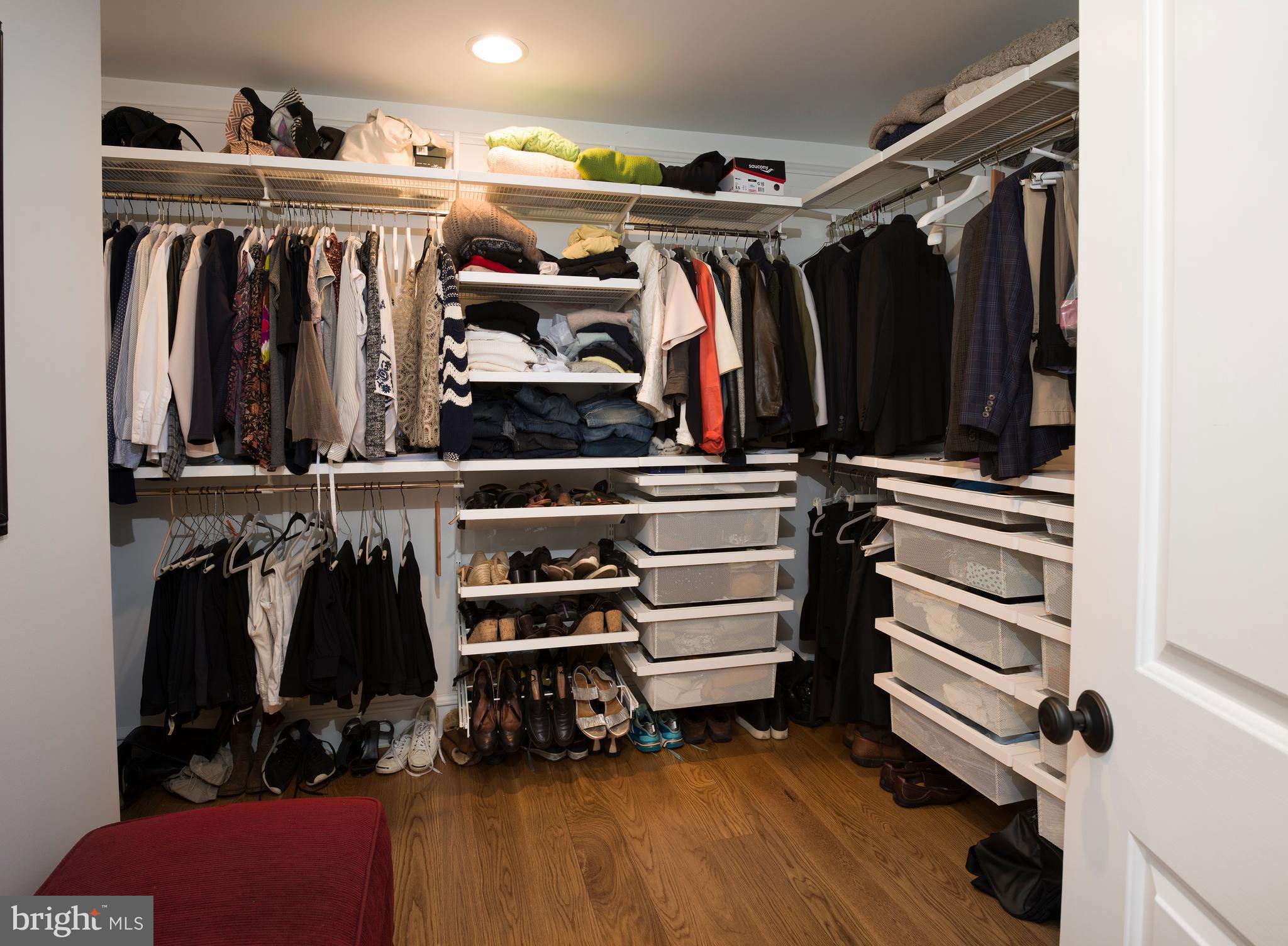 303 West Avenue Wayne, PA 19087 - Photo 27 of 38 Master closet with new built-in shelving