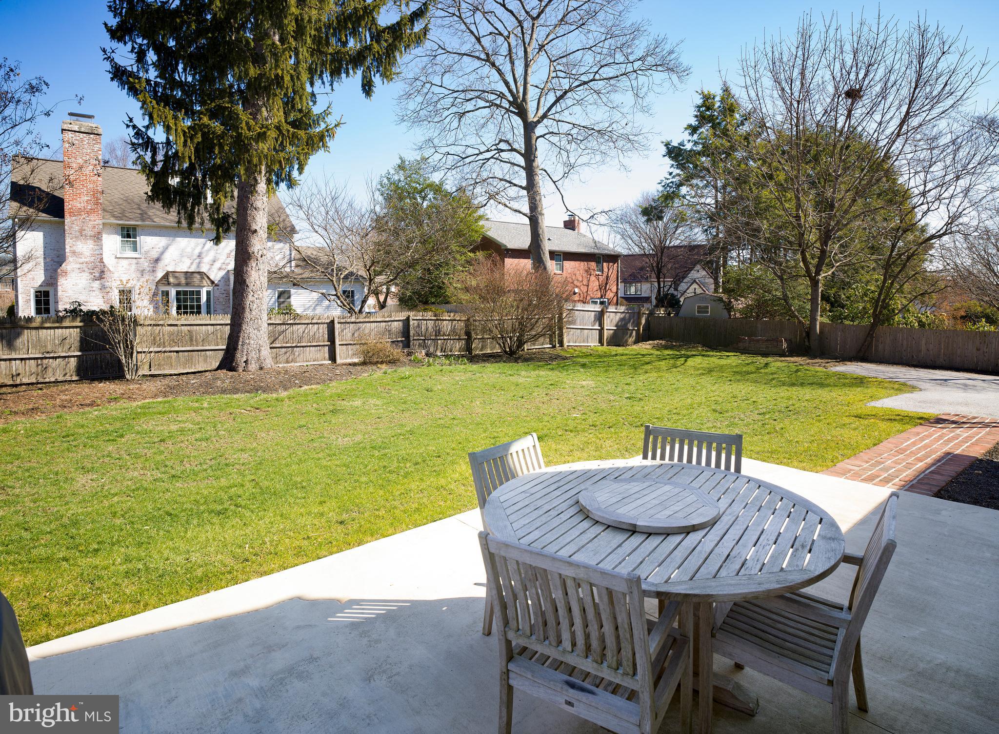 303 West Avenue Wayne, PA 19087 - Photo 5 of 38 View from the rear patio