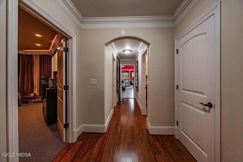 601 River Overlook Forsyth, GA 31029 - Photo 56 of 85 a view of a hallway with wooden floor and closet