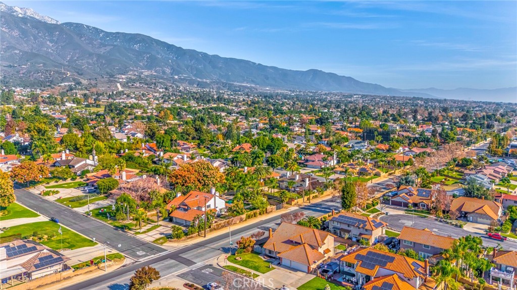 6109 Vineyard Avenue Rancho Cucamonga, CA 91701 - Photo 20 of 22 an aerial view of residential house and outdoor space