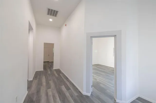 a view of wooden floor