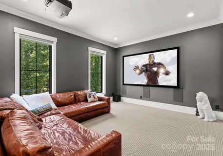 a living room with furniture and window