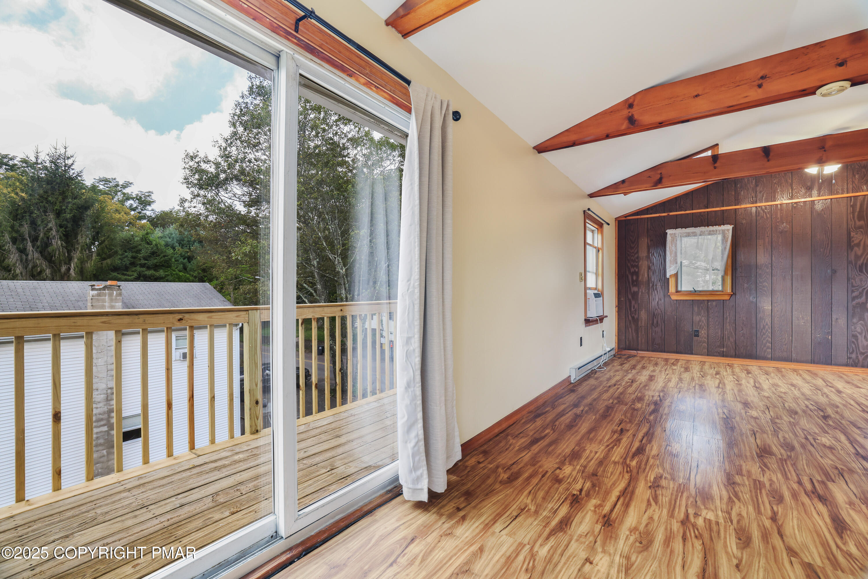 29 Reeder Street Mount Pocono, PA 18344 - Photo 29 of 50 a view of a porch with wooden floor and fence