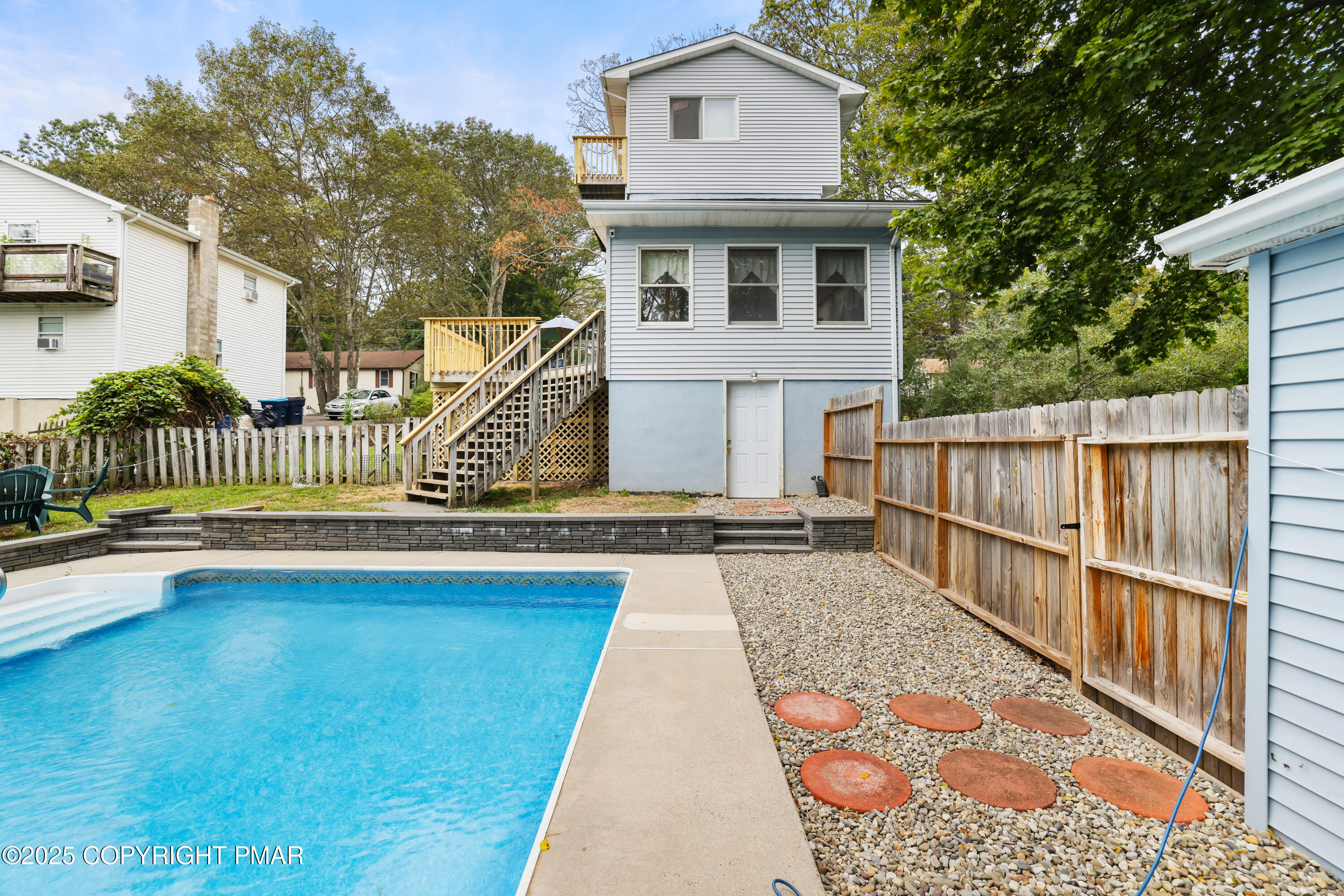 29 Reeder Street Mount Pocono, PA 18344 - Photo 49 of 50 a view of a house with wooden floor and a yard
