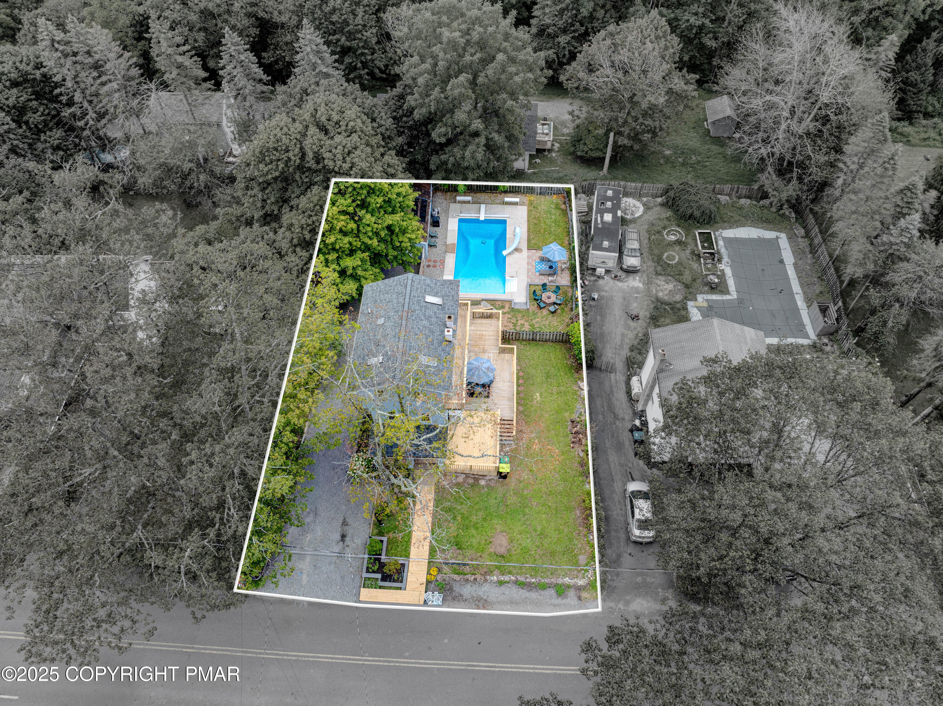 29 Reeder Street Mount Pocono, PA 18344 - Photo 6 of 50 front view of a house with a yard