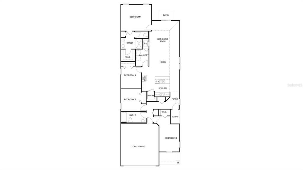 34 Divot Place Bunnell, FL 32110 - Photo 2 of 51 a picture of a floor plan
