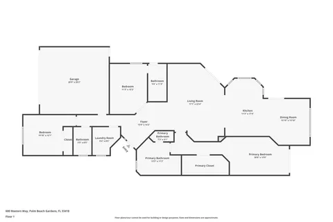 $1,079,000 | 600 Masters Way, Palm Beach Gardens, FL 33418