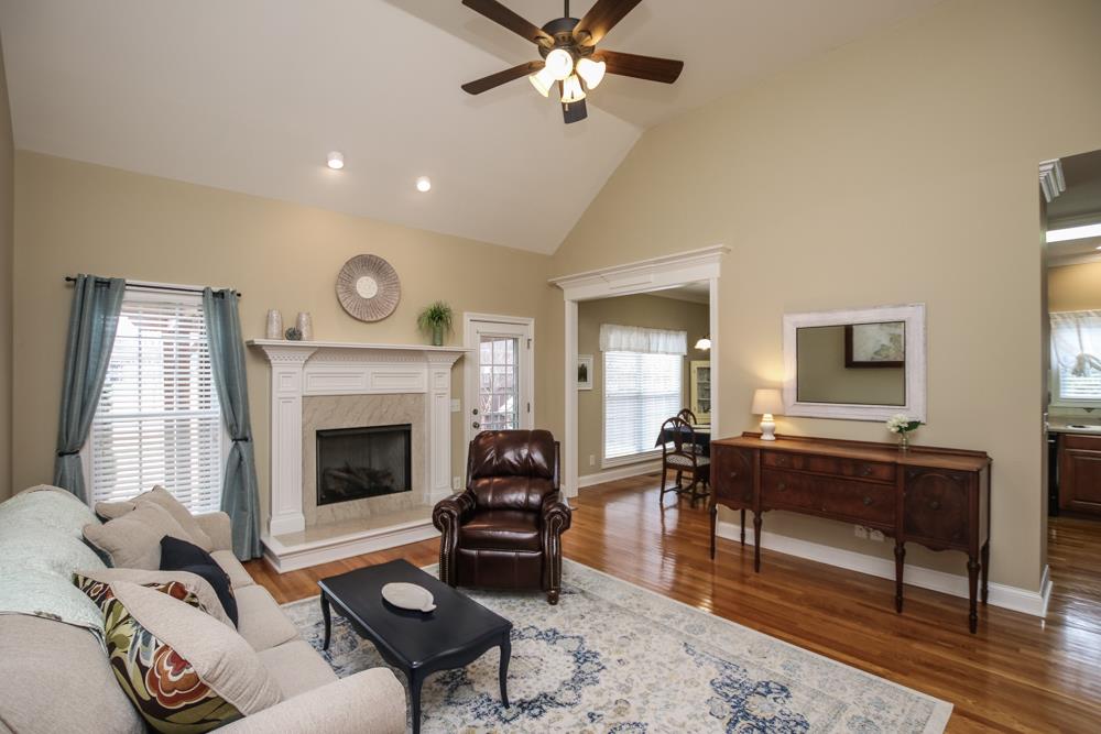 605 Lee Road Lebanon, TN 37087 - Photo 13 of 30 a living room with furniture a fireplace and a window