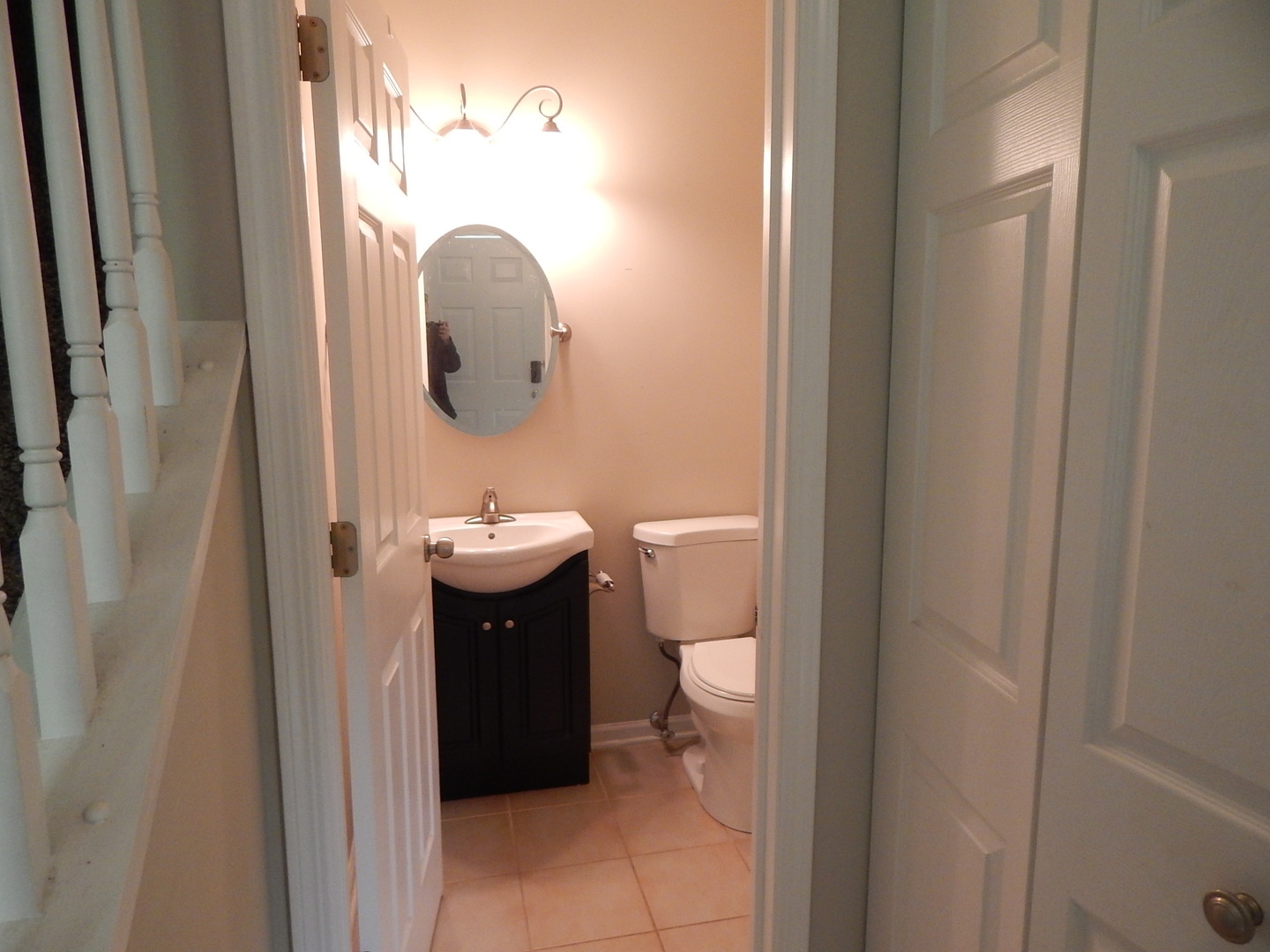 596 Foxridge Drive Fox Lake, IL 60020 - Photo 8 of 9 a bathroom with a sink and a mirror