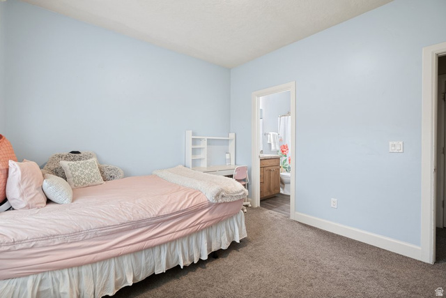 175 West 1000 North Mapleton, UT 84664 - Photo 16 of 42 Carpeted room featuring light blue walls and white baseboards