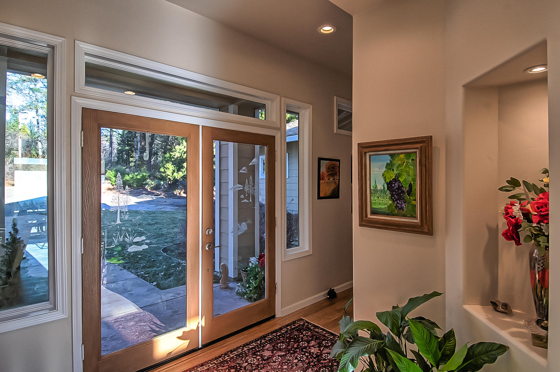 32505 Forwards Ml Road Manton, CA 96059 - Photo 37 of 70 a room with garden view and a potted plant